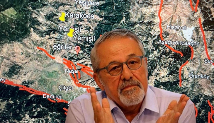 Prof. Dr. Naci Görür’den Kütahya depremi açıklaması: Normal atılımlı fay!