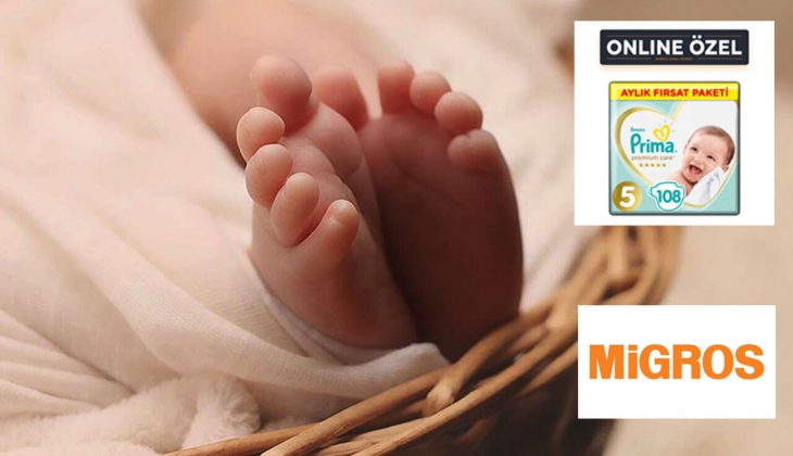 Migros'tan dev indirim! Prima bebek bezi fiyatlarına hem KDV hem de Nisan ayı indirimi! İşte 8 Nisan 2022 fiyat listesi