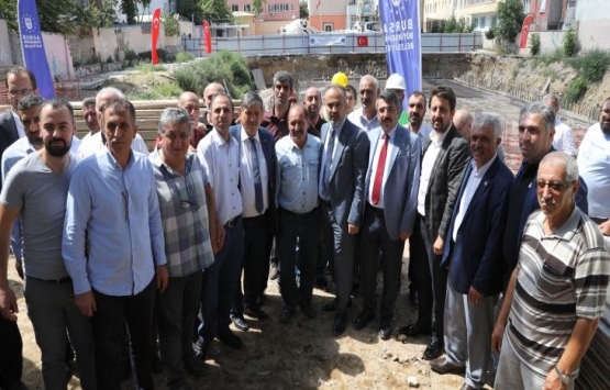 Bursa Yavuz Selim Ortaokulu'nun inşaatı tam gaz!