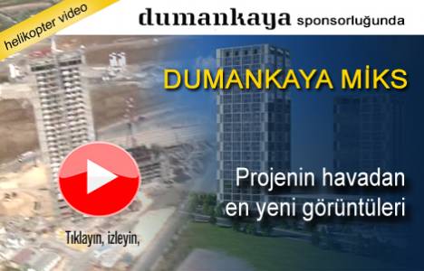 Dumankaya Miks Atakent Evleri'nin havadan yeni görüntüleri!