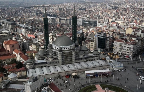 Taksim Cami nin inşaatı tamamlanıyor!
