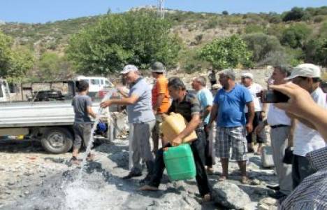 Muğla’nın Taşlıca köyü suya kavuştu!