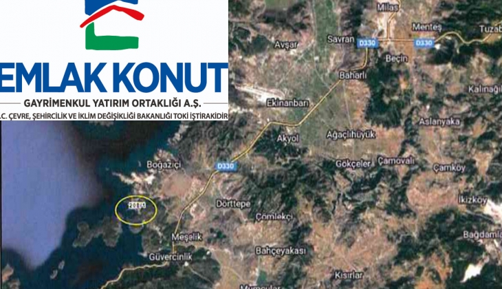 Emlak Konut GYO Milas arsasının değeri belli oldu!
