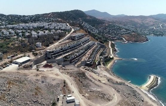 Bodrum da durdurulan inşaatların son durumu!