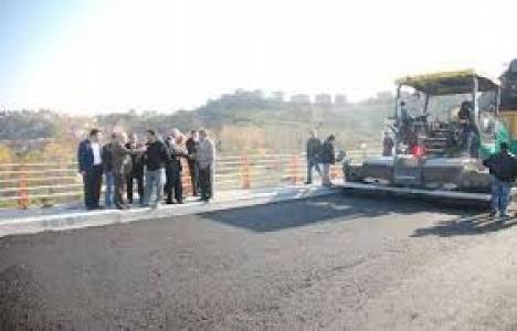 Manisa'da yol yapım çalışmaları devam ediyor!