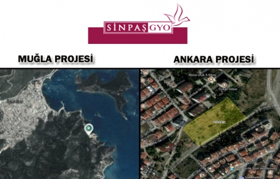 Sinpaş 2 yeni konut projesine hazırlanıyor!