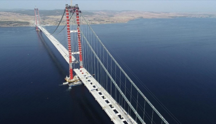 45 bin araç geçiş garantisi verilmişti! 1915 Çanakkale Köprüsü nden kaç araba geçti?