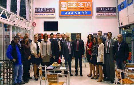Egebeta, Uluslararası Kapı Pencere Fuarı'nda 200 firma temsilcisini ağırladı!