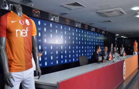 Galatasaray, Nef ile 3 yıllık sponsorluk anlaşması imzaladı!