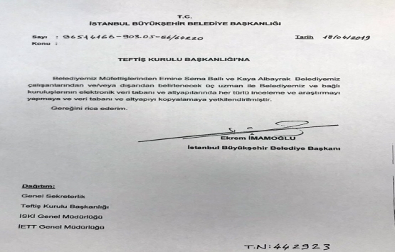 Ekrem İmamoğlu gayrimenkul kiralamayı ikinci bir emre kadar durdurdu!