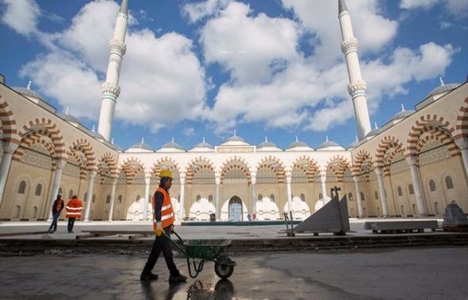 Çamlıca Camisi nin yüzde 90 ı tamam!