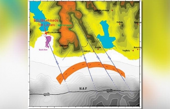 Büyükçekmece Yat Limanı inşaatının bir kısmı denize gömüldü!