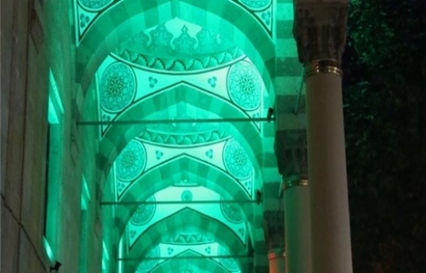 Eskişehir Reşadiye Camisi ışıklandırıldı!