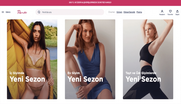 Penti sezon sonu ürünlerde yüzde 50’yi aşan indirim fırsatları penti.com.tr’de! İşte 15 Eylül 2022 Penti fiyat listesi