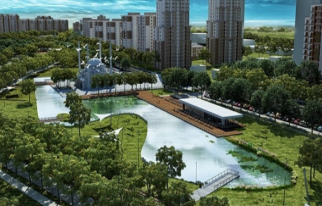 Hayat Park Meydanı Bahçekent in ilk görselleri!