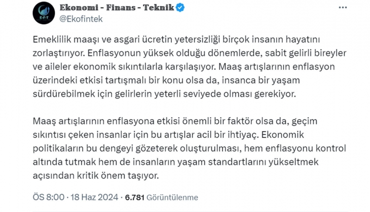 Özgür Demirtaş, emekli maaşı ve asgari ücret acilen artırılsın dedi! İşte o enflasyon detayı...