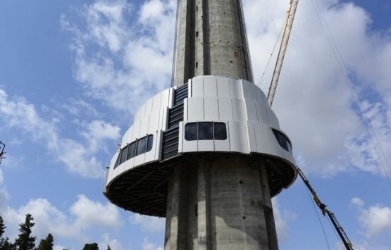 Çamlıca Kulesi nin inşaatında sona yaklaşılıyor!
