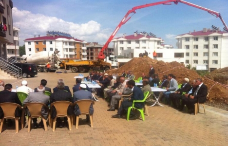 Bingöl İnalı Mahallesi'nde Medine caminin temeli törenle açıldı!