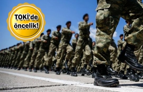 TOKİ'den konutu olmayan er ve erbaşlara öncelik!