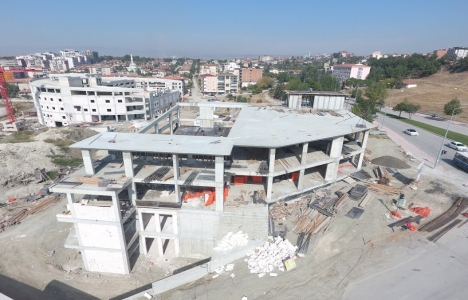 Suluova Kültür Merkezi inşaatı