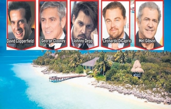 Hollywood yıldızlarının adaları!