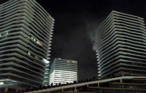 Zorlu Center'da korkutan yangın!