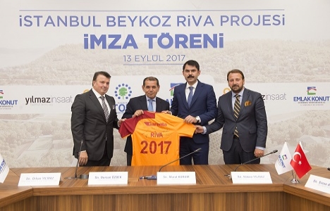 Galatasaray Riva arsasında Yılmaz İnşaat la imzalar atıldı!