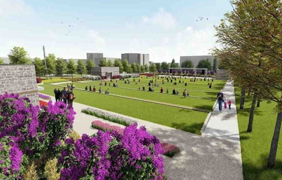 Erzurum Millet Bahçesi tarihi Üç Kümbetler i cazibe merkezi haline getirecek!