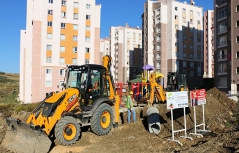 Hatay TOKİ'nin yağmur suyu tahliye hattı güçlendirildi!