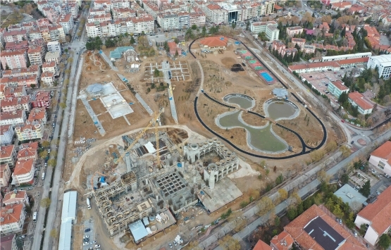 Konya Millet Bahçesi nin inşaatı tamamlanıyor!