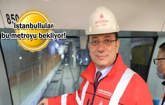Dudullu-Bostancı Metro Hattı'nda ilk test sürüşü yapıldı!