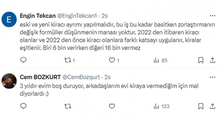 2021 Ocak ta 1.000 TL olan evin kirası şimdi 8 bin 300 TL olacaktı! Yüzde 25 zam sınırı bir fiyasko oldu!