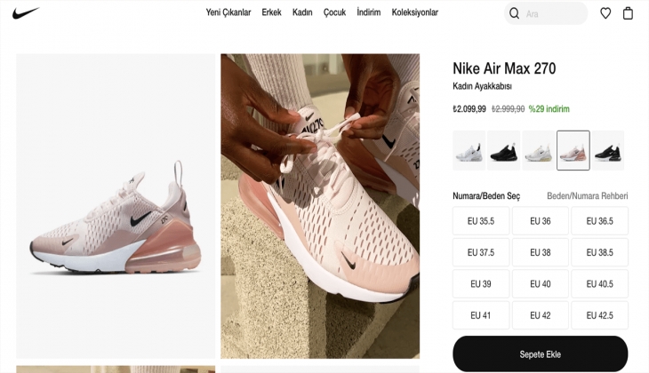 Ünlü spor giyim markası Nike’tan yüzde 48’e varan indirim fırsatı! İşte 08 Eylül 2022 Nike fiyatları!