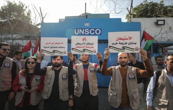 Filistinliler ABD nin Yahudi yerleşim birimleri kararını protesto etti!