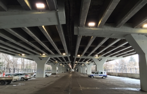 Keçiören Fatih Köprüsü'nün altı aydınlatıldı!