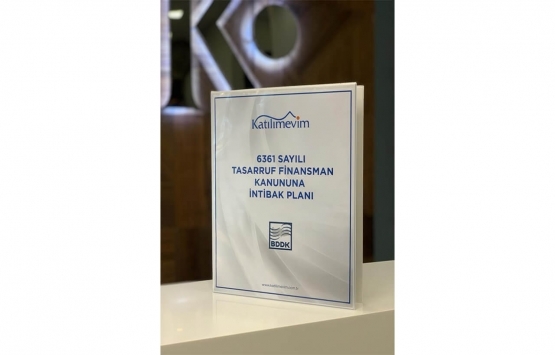 Tasarruf Finansman Yasası için ilk başvuru Katılımevim den! 