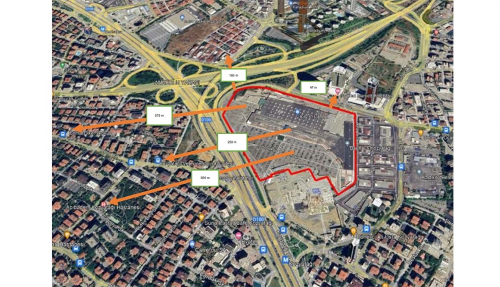 Kozyatağı İnşaat'tan İçerenköy Carrefour arazisine 1.402 konutluk yeni proje!