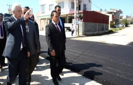 Bilal Uludağ stad inşaatını denetledi!