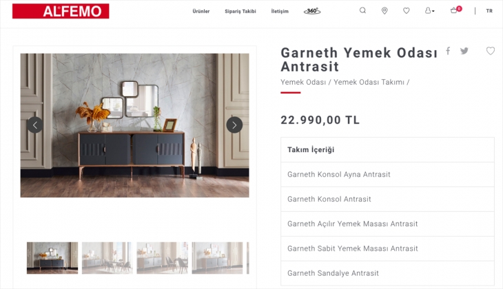 Alfemo Mobilya’da yazdan kalma fiyatlar! Mobilyasını yenilemek isteyenler buraya! 19 Eylül 2022 Alfemo fiyat listesi