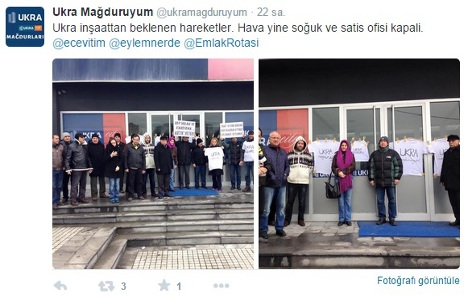 Ukra City mağdurları eyleme devam ediyor!