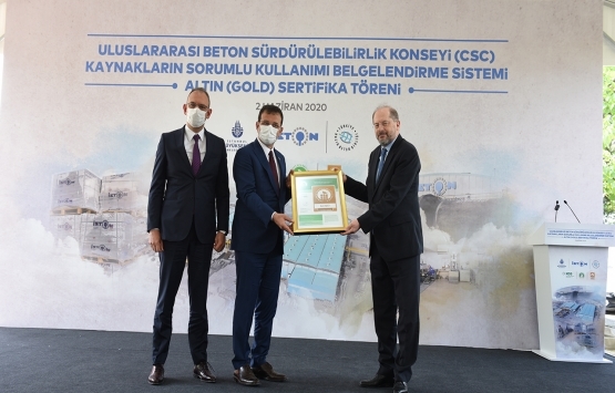 İSTON Hadımköy Fabrikası’na CSC sürdürülebilirlik belgesi!