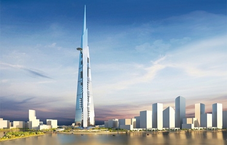  KONE Kingdom Tower'da montaj çalışmalarına başladı!