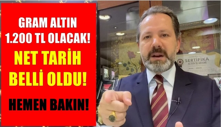 Gram altının 1.200 TL olacağı tarih resmen açıklandı! Altının piri İslam Memiş kesin konuştu! Bu tarihi herkes bilmeli!
