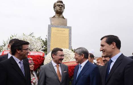 Cengiz Aytmatov anıtı açıldı!