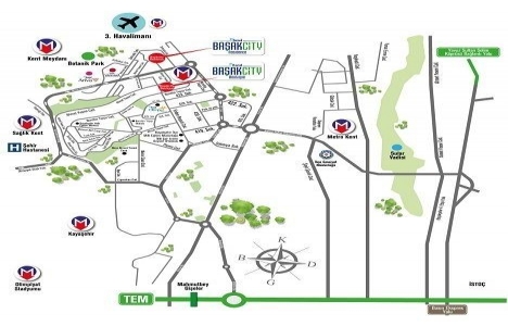 Fuzul Başak City Residence nerede?