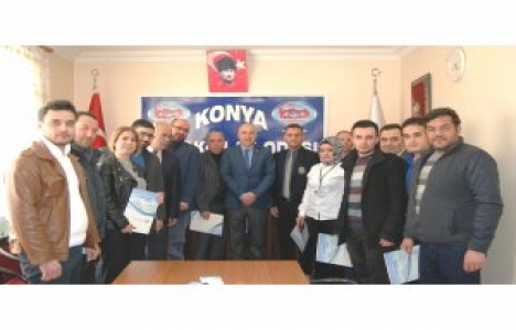 Konya'da emlak danışmanları sertifikalandırıldı!