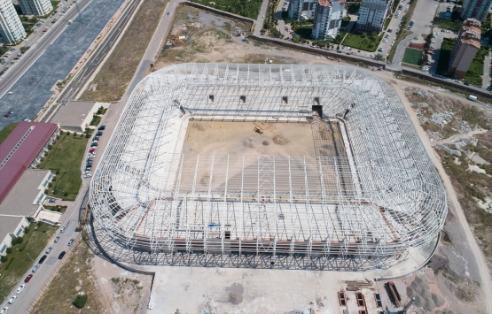 Ankara Eryaman Stadı nın inşaatında son durum!