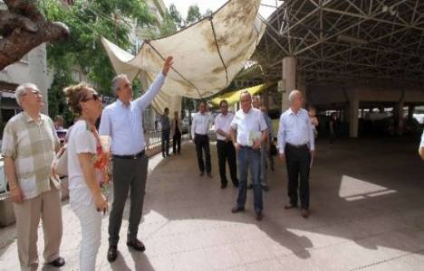 Karşıyaka Belediyesi 7 pazaryerini yeniliyor!