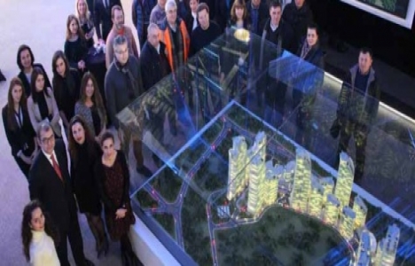 Rus yatırımcılar Maslak 1453 projesini inceledi!