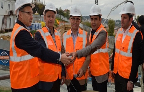 Kirazlıtepe Katlı Otoparkı ve Sosyal Tesisleri’nin temeli atıldı!